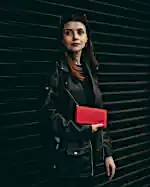 Filderi_Irem-122 Kırmızı Kadın Çanta Zincirli Hakiki Deri 2050