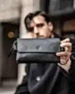 IMG_6407 Erkek El Çantası Hakiki Deri Premium Siyah 2056