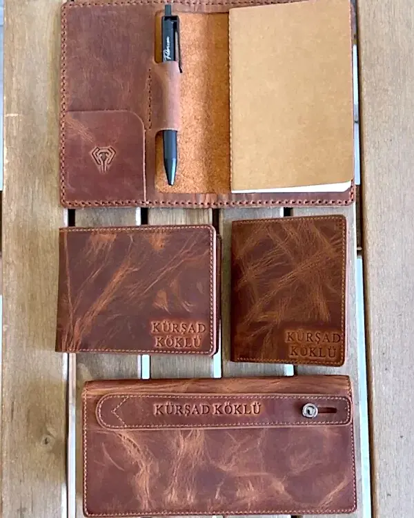 Telefon Bölmeli Cüzdan-Klasik Cüzdan-Defter Kılıfı-İnce Cüzdan-Anahtarlık