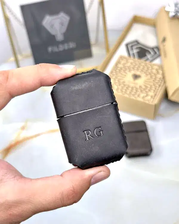 Hakiki Deri Çakmak Siyah Renk 2077