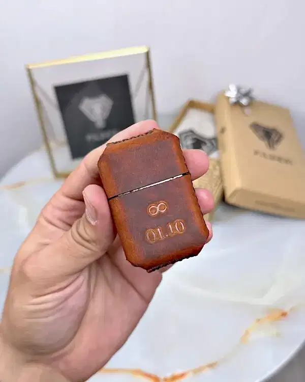 Hakiki Deri Çakmak Fındık Renk 2077