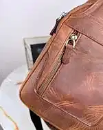 Created with RNI Films app. Profile 'None' Eskitme Deri Omuz ve Çapraz Askılı Çanta Fındık Renk 2083