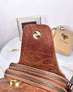 Created with RNI Films app. Profile 'None' Eskitme Deri Omuz ve Çapraz Askılı Çanta Fındık Renk 2083