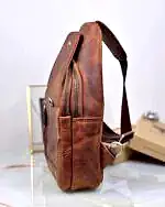 Created with RNI Films app. Profile 'None' Eskitme Deri Omuz ve Çapraz Askılı Çanta Fındık Renk 2083