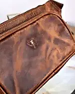 Created with RNI Films app. Profile ‘None’ Hakiki Deri Çapraz Çanta Cross Body Çanta - Fındık - 2085