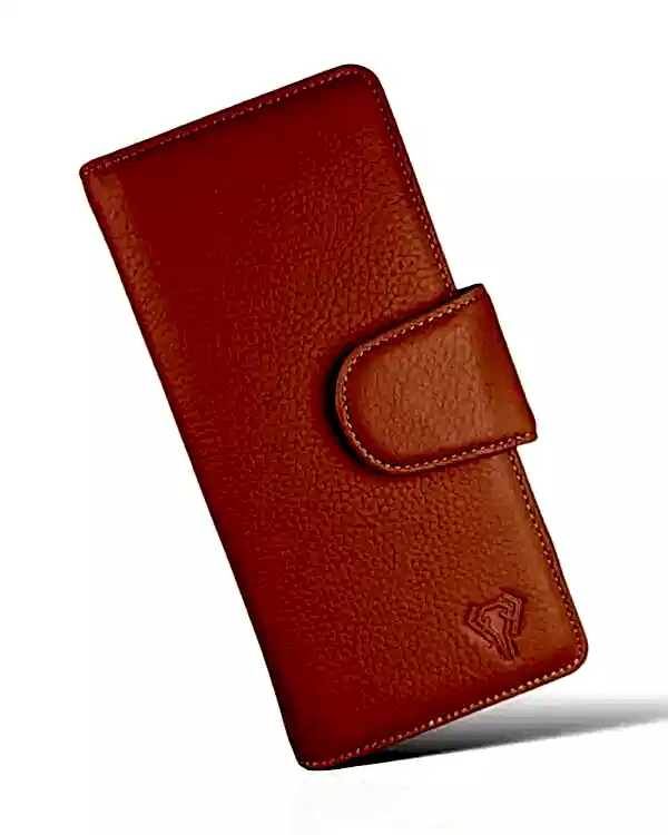 Turuncu Deri Cüzdan