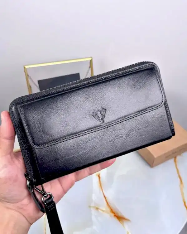 Lüks Çanta Hakiki Deri Lux Seri 2100 - Siyah