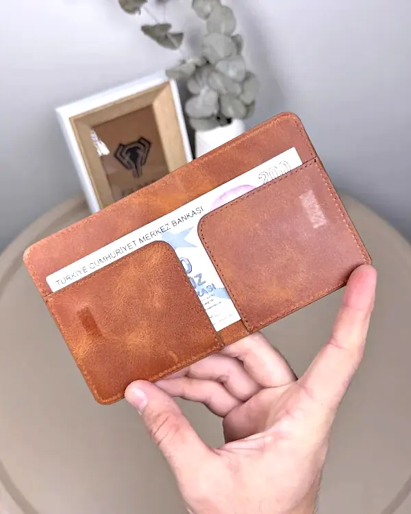 İnce Mıknatıslı Kartlık – Taba Renk | 2116