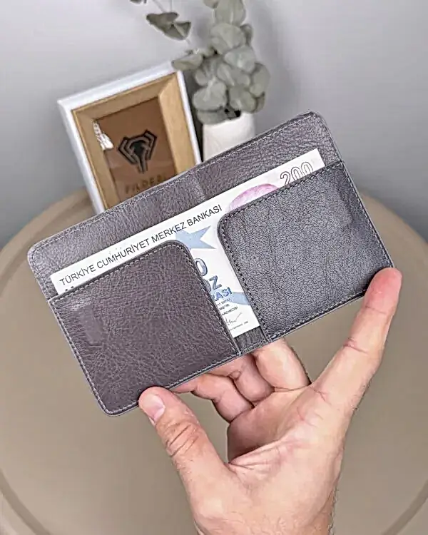 İnce Mıknatıslı Kartlık – Gri Renk | 2116