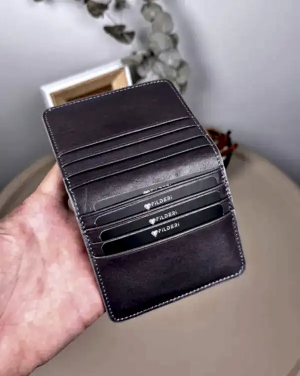 İnce Mıknatıslı Kartlık – Gri Renk | 2116