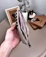 Created with RNI Films app. Profile 'None' Hakiki Deri Uzun Kartlık – Fermuarlı, Vizon | 2127