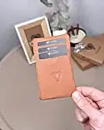 Created with RNI Films app. Profile 'None' Hakiki Deri Kartlık – Slim , Fermuarlı,Taba | 2126