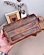 Created with RNI Films app. Profile 'None' Erkek El Çantası – Hakiki Deri, Kahve Eskitme Deri | 2056