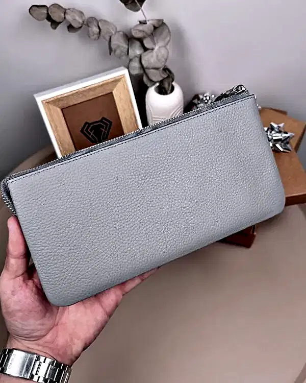 El Çantası – Hakiki Deri Guti Gri Renk | 2029